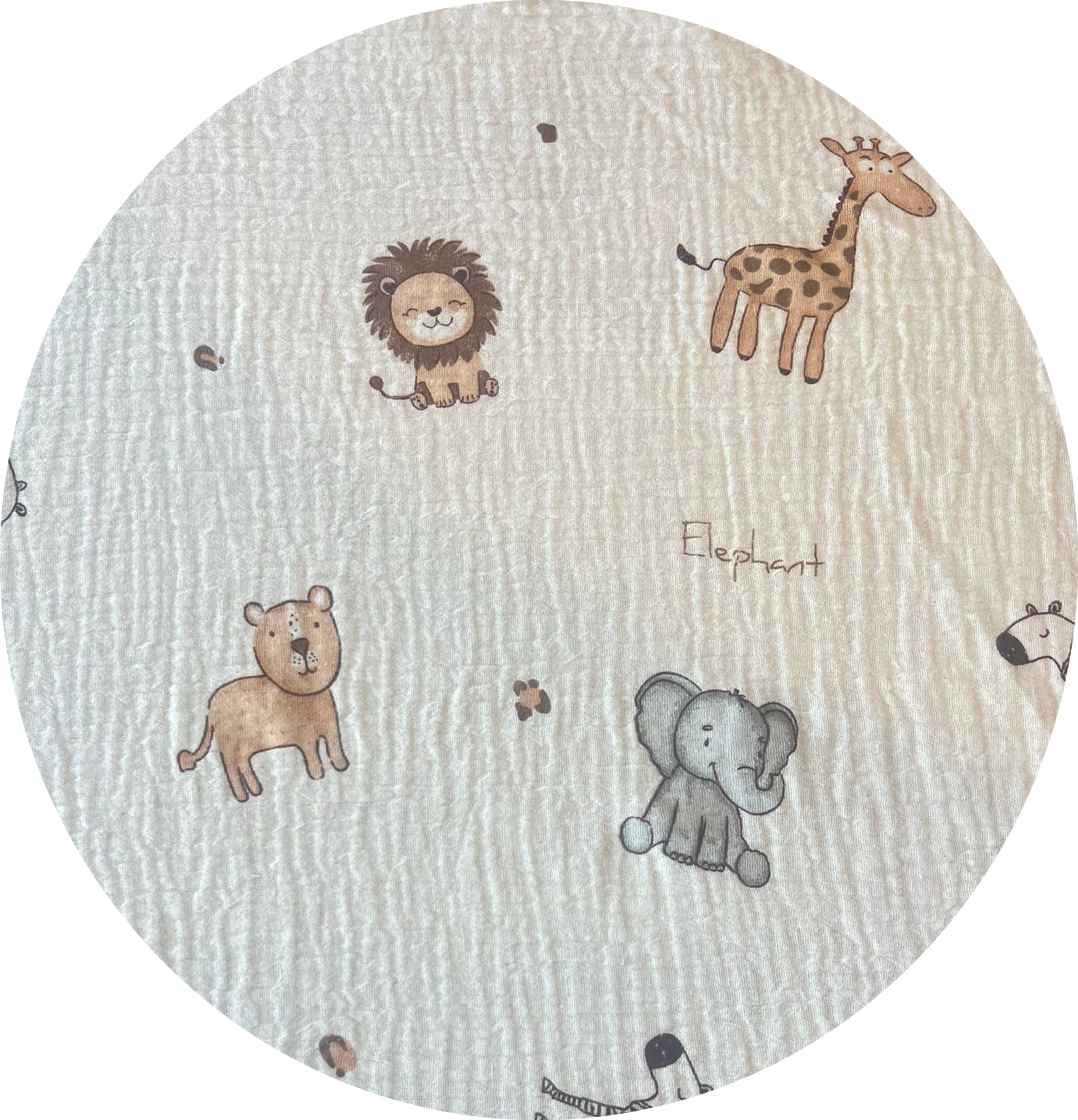 Toalla con capucha 1m x 1m